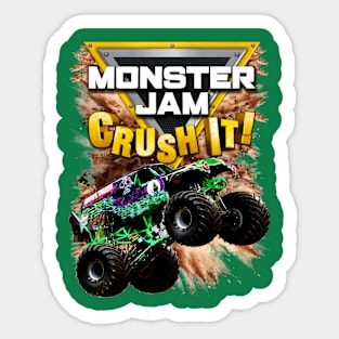 Crush of Green Monster Sticker